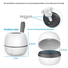 Stérilisateur de sucettes pour bebe